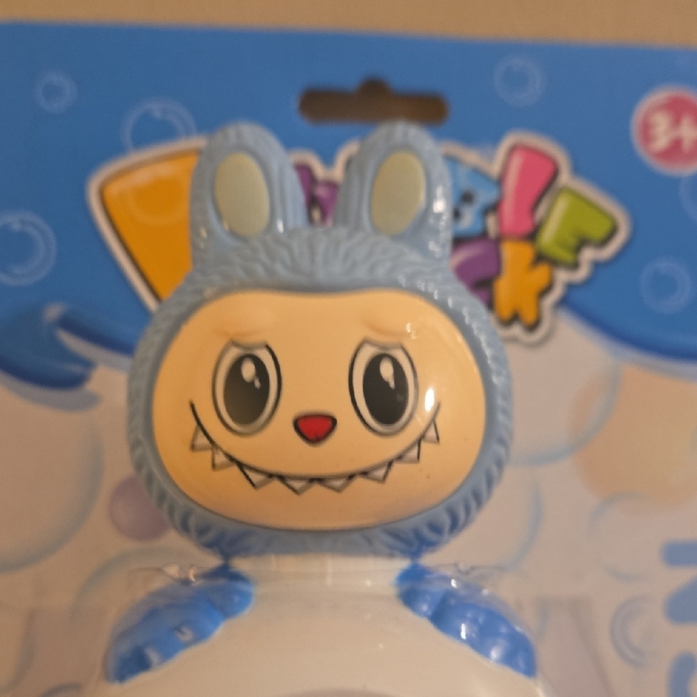Blue LABUBU Bubble Set. - Picture 3 of 12